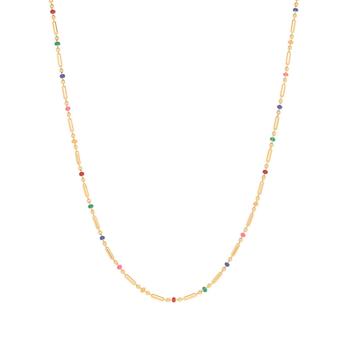 Candy Colour Beads Necklace