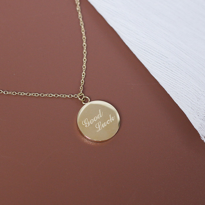 Good Luck Pendant Necklace Layer Necklace